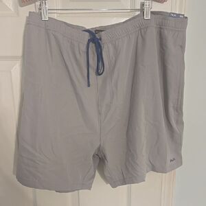 Huk Men's Gray Swim Shorts